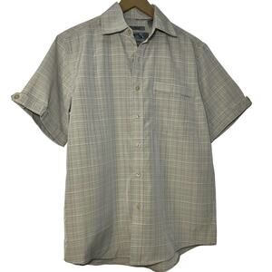 Bruno B Sueded Button Down Shirt Men’s Small